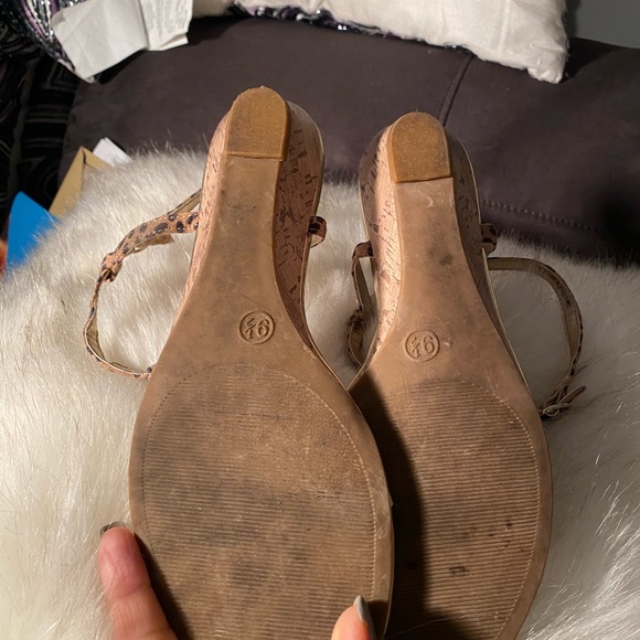 Leopard sandals - Picture 2 of 4